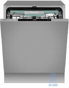 Встраиваемая посудомоечная машина Weissgauff BDW 6151 Inverter Touch AutoOpen Timer Floor фото 2 в Челябинске