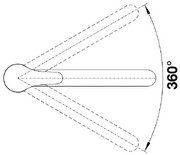 Смеситель Blanco Daras-F 521751 хром фото 4 в Челябинске