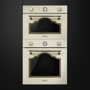 Компактный духовой шкаф с пароваркой Smeg SF4750VCPO1 фото 2 в Челябинске
