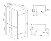 Холодильник Smeg FQ60B2PE1 фото 2 в Челябинске