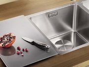 Мойка Blanco ANDANO 340/340-IF клапан-автомат нержавеющая сталь полированная фото 3 в Челябинске