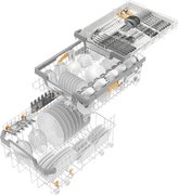 Встраиваемая посудомоечная машина Miele G 5990 SCVi SL фото 3 в Челябинске