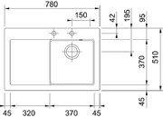 Мойка Franke Mythos MTK 611-78 ваниль фото 2 в Челябинске