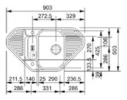 Мойка Franke EFX 682-E фото 4 в Челябинске