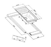 Мойка Smeg LV95F-3 фото 3 в Челябинске