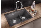 Мойка Blanco PLEON 6 Split SILGRANIT PuraDur антрацит фото 2 в Челябинске