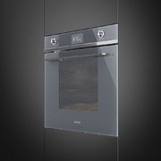 Духовой шкаф комбинированный с микроволновой печью Smeg SF4604PMCNX фото 4 в Челябинске