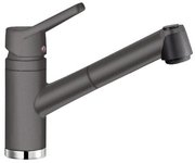 Смеситель Blanco ACTIS-S SILGRANIT темная скала фото в Челябинске