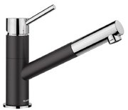 Смеситель Blanco Kano-S 526174 Silgranit черный фото в Челябинске