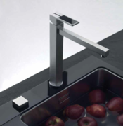 Смеситель Franke Planar Crystal хром/белый фото 3 в Челябинске