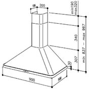 Вытяжка  Kaiser A 9416 CuBE фото 2 в Челябинске