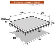 Газовая варочная панель Brandt BPG6414B фото 4 в Челябинске