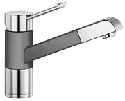 Смеситель Blanco Zenos-S chrome/Silgranit алюметаллик фото в Челябинске