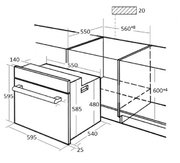 Духовой шкаф Kuppersberg HFZ 690 W фото 2 в Челябинске