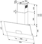 Вытяжка Korting KHC 96373 BXGN фото 4 в Челябинске