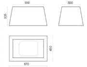Вытяжка Falmec Lumiere 67 (450) (с системой E.ion) ECP фото 3 в Челябинске