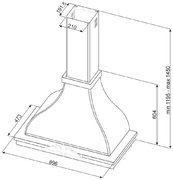 Вытяжка Smeg KCM900PO фото 2 в Челябинске