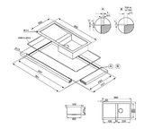 Мойка Smeg LQR861F-2 фото 3 в Челябинске
