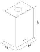 Вытяжка Falmec Menhir 60 ix (800) ECP фото 4 в Челябинске