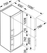 Холодильник Liebherr CBNesf 5133 фото 3 в Челябинске