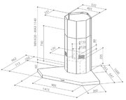 Вытяжка Faber Stilo Angolo/SP EG8 X A100 фото 4 в Челябинске
