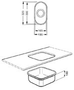 Мойка Smeg UM16 фото 2 в Челябинске