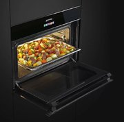 Духовой шкаф комбинированный с пароваркой Smeg SF4604VCNX1 фото 3 в Челябинске
