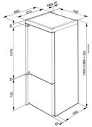 Холодильник Smeg FA800AOS9 фото 2 в Челябинске