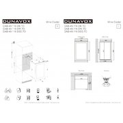 Винный шкаф Dunavox DAB-49.116DSS.TO фото 4 в Челябинске