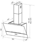 Вытяжка Zigmund Shtain K 142.9 B фото 4 в Челябинске