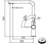 Смеситель Franke Neptune Clear Water хром фото 2 в Челябинске