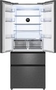 Отдельностоящий холодильник Weissgauff WFD 450 Built-in Inverter NoFrost Dark Inox фото 2 в Челябинске