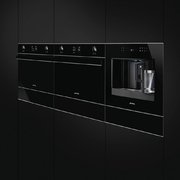 Компактный духовой шкаф комбинированный с микроволновой печью Smeg SF4603MCNX фото 2 в Челябинске