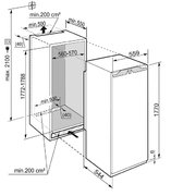 Встраиваемый холодильник Liebherr IKB 3554 Premium фото 4 в Челябинске