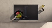 Варочная панель с вытяжкой Miele KMDA 7876 FL-U MattFinish фото 3 в Челябинске