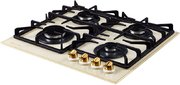 Газовая варочная поверхность Kuppersberg FQ663 C Gold фото 3 в Челябинске