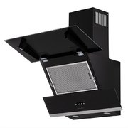 Вытяжка KRONA IRIDA 600 black push button фото 3 в Челябинске