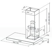 Вытяжка Faber Stilo SX/SP A120, левая фото 2 в Челябинске