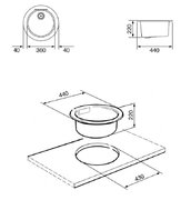 Мойка Smeg LS50AV фото 2 в Челябинске