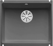 Мойка Blanco SUBLINE 500-U керамика отводная арматура InFino® базальт фото в Челябинске