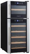Винный шкаф Cavanova CV021-2TNS фото 4 в Челябинске