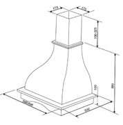 Вытяжка Kuppersberg  DRS 900 фото 2 в Челябинске