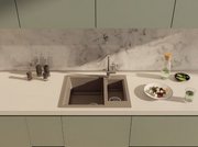 Мойка Omoikiri SAKAIME 60-2-WH фото 3 в Челябинске