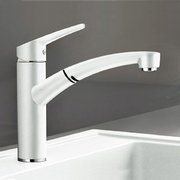 Смеситель Blanco NEA-S SILGRANIT белый фото 4 в Челябинске