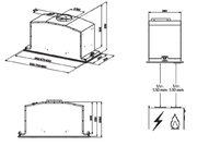 Встраиваемая вытяжка Bertazzoni KIN52MOD1XC фото 2 в Челябинске