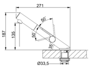Смеситель Franke Akros фото 3 в Челябинске
