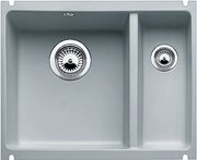 Мойка Blanco Subline 350/150-U серый алюминий фото в Челябинске