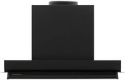 Встраиваемая вытяжка KRONA Изида 600 черное закаленное стекло (Isida 600 black SGC) фото 2 в Челябинске