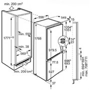 Встраиваемый холодильник Kuppersbusch FKG 8500.2i фото 2 в Челябинске