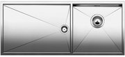 Мойка Blanco Zerox 400/550-T-IF/N чаша справа нержавеющая сталь фото в Челябинске
